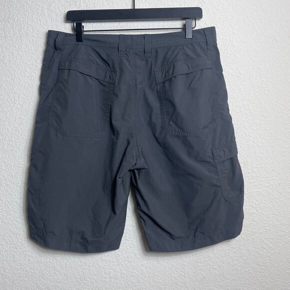 Marmot Men’s Gray Cargo Shorts – Size 34, Lightweight Nylon - Picture 6 of 9